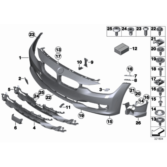 Oryginał BMW - 51117293031