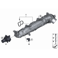 11618515685 Przewód ssący ze sterowaniem przepustnicy BMW F10 F11 F01 F02 E70 F15 E71 F16 - 11618515685 - Części oryginalne BMW Łódź | Sklep internetowy BMW