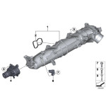 11618515685 Przewód ssący ze sterowaniem przepustnicy BMW F10 F11 F01 F02 E70 F15 E71 F16 - 11618515685 - Części oryginalne BMW Łódź | Sklep internetowy BMW