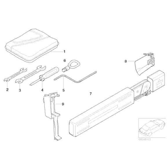Ucho holownicze BMW E81 E87 E88 E90 E91 E92 E93 E60 E61 E63 E64 E65 E66 E83 E53 E70 E71 MINI - 72157070643