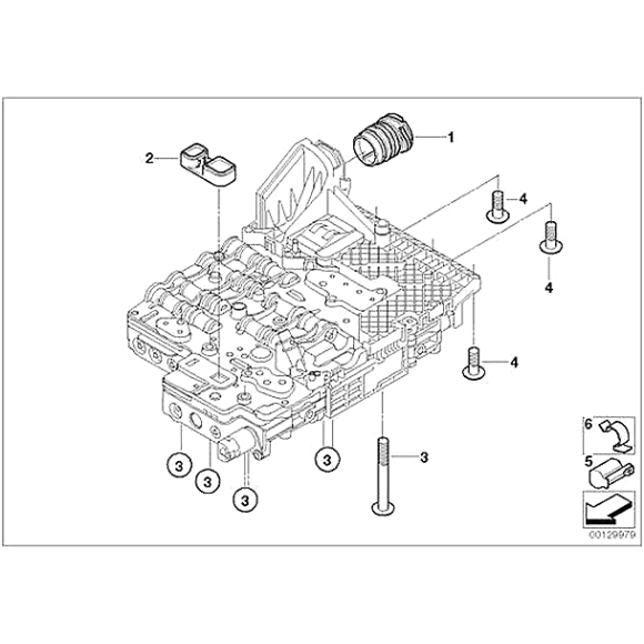 Tulejka uszczelniająca skrzyni X5 E60 E61 E63 E65 E70 E81 E87 E90 E91 F01 - 24347588725