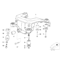 Tuleje belki tylne BMW E36 316 318 320 323 325 328 M3 - 33319059301