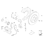 Klocki hamulcowe przód MINI R50 R53 R52 - 34116770332