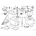 61661379735 Dysza spryskiwacza podwójna BMW E32 E34 E36 316 318 320 323 325 328 520 525 530 540 730 735 740 750 - 61661379735 - Części oryginalne BMW Łódź | Sklep internetowy BMW