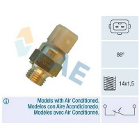 Termowłącznik kontrolki temp wody BMW E39 E38 E34 TDS - 12632243816