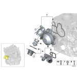 Termostat BMW Serii 1 3 5 7 Oryginał - 11517805192