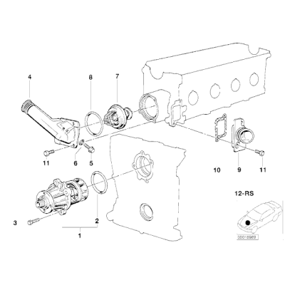 Termostat - 11537511083