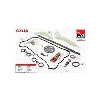 ZESTAW ŁAŃCUCHA ROZRZĄDU CITROEN C4 (08- ) Z USZCZELNIENIEM I KOŁAMI