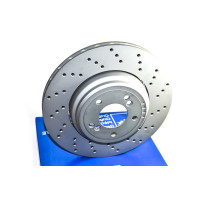 Tarcza hamulcowa tył prawa BMW E82 M Coupe E90 E92 E93 M3 - 34212283804