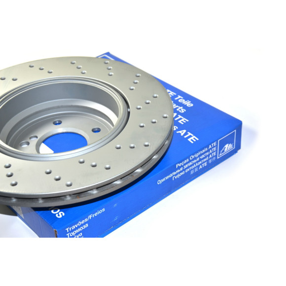 Tarcza hamulcowa tył lewa BMW E82 M Coupe E90 E92 E93 M3 - 34212283803