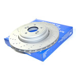 Tarcza hamulcowa tył lewa BMW E82 M Coupe E90 E92 E93 M3 - 34212283803