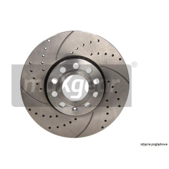 Tarcza hamulcowa tył BMW E60 E61 E63 520d 523i 525d 525i 530d 530i 630i 320mm - 34216772085