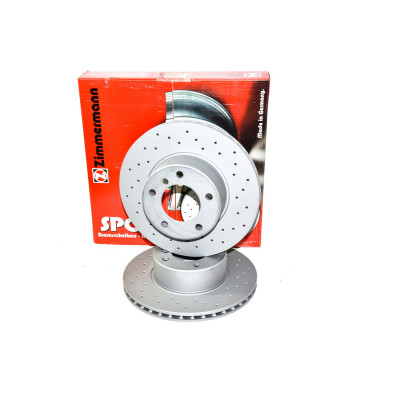 Tarcza hamulcowa sportowe przód BMW E39 520i 520d 523i 525i 525tds 525d 528i 530d - 34116767061