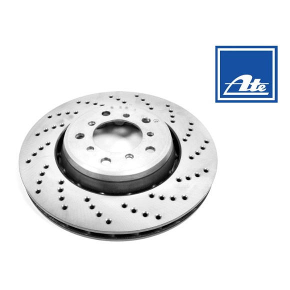 Tarcza hamulcowa przód prawa BMW E46 M3 S54 - 34112282802