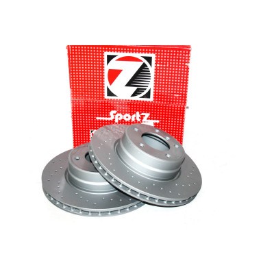 Tarcza hamulcowa przód BMW E60 E61 520d 520i 523i 525d 525i - 34116764021