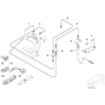 Elastyczny przewód hamulcowy tył BMW E38 725 728 730 735 740 - 34301163080