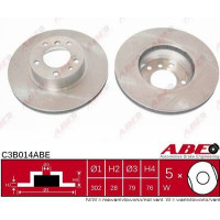 Tarcza hamulcowa przód BMW E34 540i E32 730i 735i M30 740i 750i - 34116756090