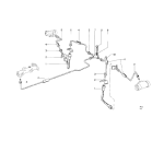 Elastyczny przewód hamulcowy tył BMW E21 E30 E32 E34 - 34321159878