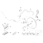 Zawór zwrotny serwa BMW E36 E38 E46 E39 E53 Z3 316 318 728735 740 750 520 523 525 528 530 540 M3 330 320 328 X5 - 34331161300