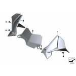 Szybka obudowa kokpitu na środku BMW K50 K51 R1200 GS - 46638527716