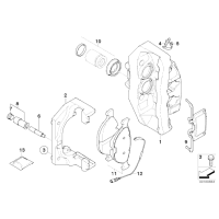 34352282935 Czujnik Klocków hamulcowych przód prawy BMW E60 E61 M5 - 34352282935 - Części oryginalne BMW Łódź | Sklep internetowy BMW