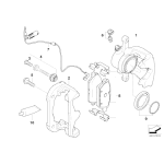 Czujnik klocków hamulcowych - 34356789439