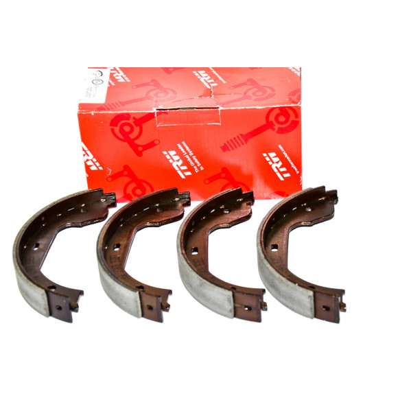 Szczęki hamulca ręcznego BMW E46 E39 E60 E61 E63 X5 X3 E83 E53 E65 - 34416761293