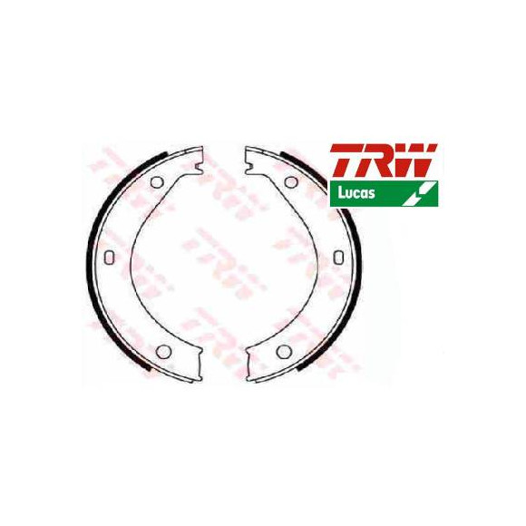 Szczęki hamulca ręcznego BMW E34 E32 E38 E31 725 728 730 740 735 525 530 540 520 - 34416761294