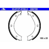 Szczęki hamulca ręcznego BMW E34 E32 E38 E31 725 728 730 740 735 525 530 540 520 - 34416761294