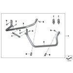 Sworzeń z nakrętką BMW R13 R131 R134 F650GS G650GS - 77428523268