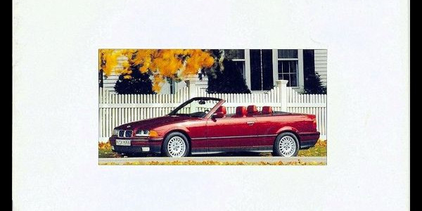 Prospekt  broszura BMW E36 Cabrio